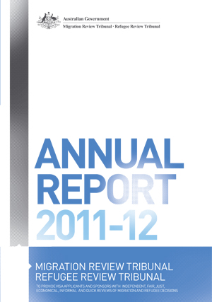 MRT-RRT Annual Report 2011-2012 Cover