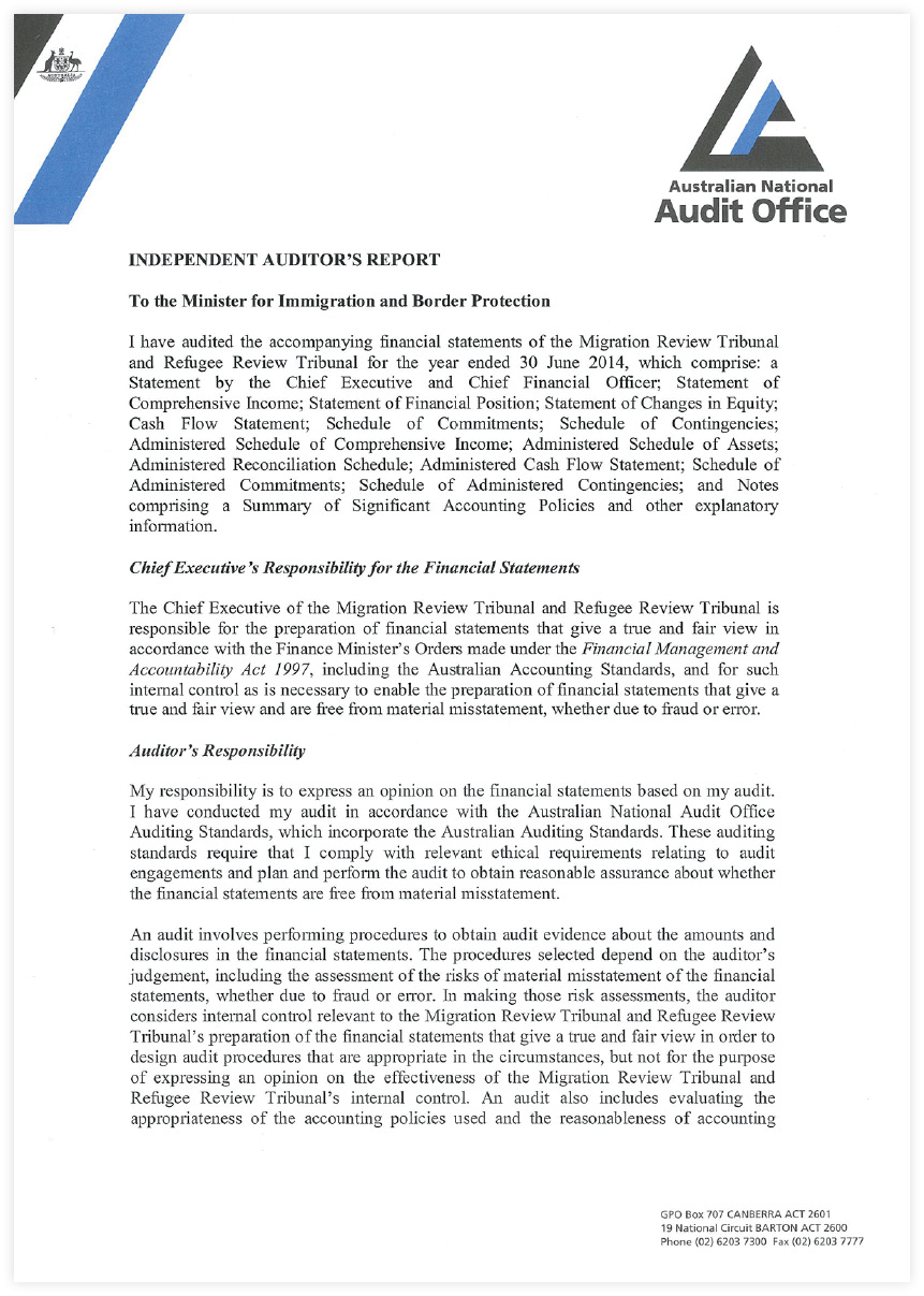 Independent Audit Report
