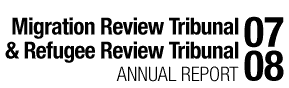 Migration Review Tribunal - Refugee Review Tribunal Annual Report 2007-2008