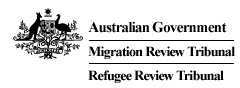 Australian Government - Migration Review Tribunal - Refugee Review Tribunal