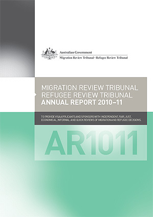 MRT-RRT Annual Report 2010-2011 Cover